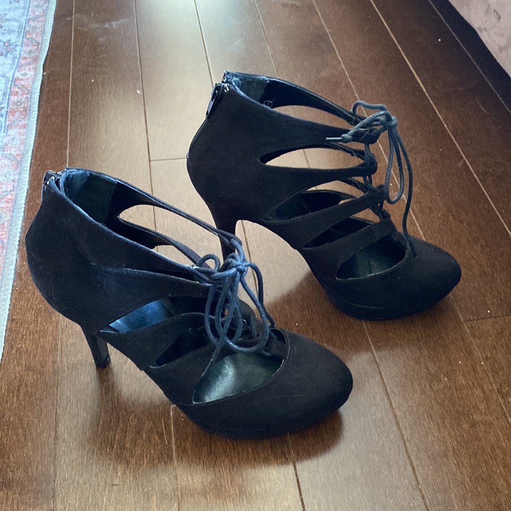 Call It Spring Gladiator Style Lace Up Shoe